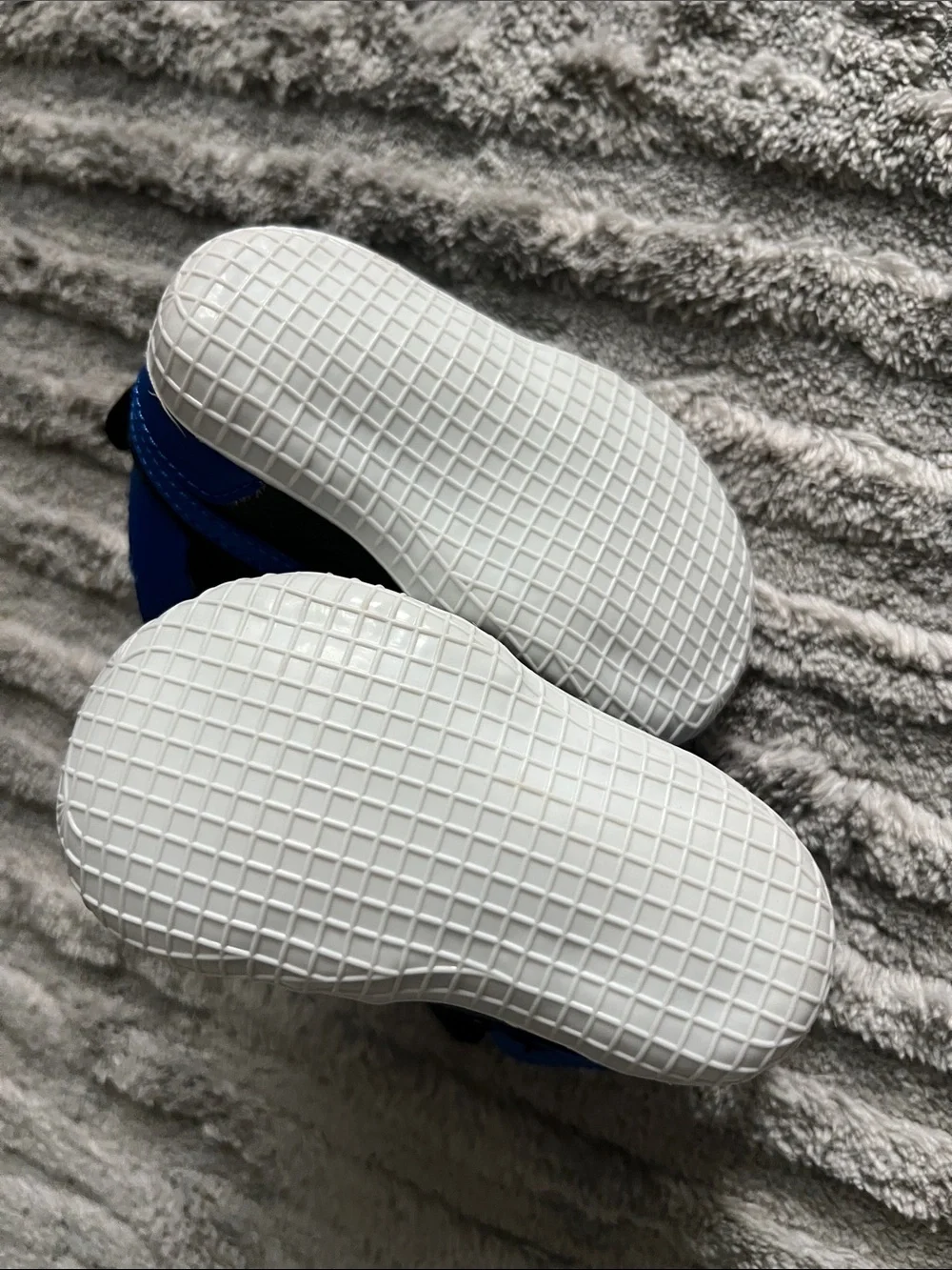 Nike Baby/Toddler Black and Blue High-Top Sneakers